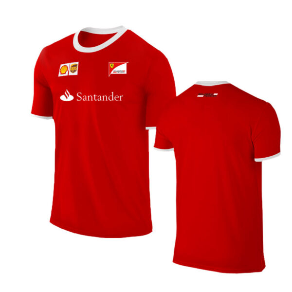 Playera Cuello redondo para hombre | combinada | scuderia-Ferrari 2017 - Imagen 3