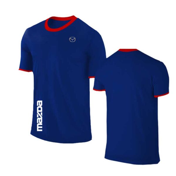 Playera Cuello redondo | combinada | para hombre -Mazda