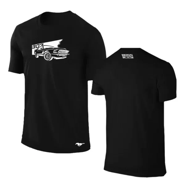 Playera Cuello redondo | Básica | para hombre - Mustang Classic Boss 302 | AS
