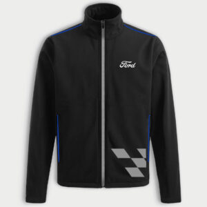 Chamarra Softshell Ford Negra