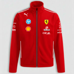 Chamarra-Ferrari-F1 2025 roja