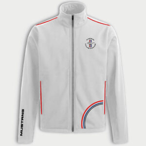 Chamarra Softshell - Ford Mustang Blanco