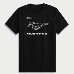 Playera Cuello redondo basic - Ford Mustang
