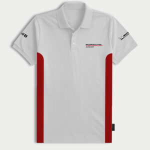 Playera Polo - Porsche Motorsport Blanca