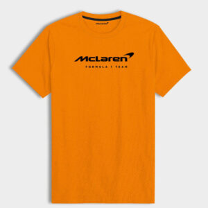 Playera-cuello-redondo-Mclaren naranja