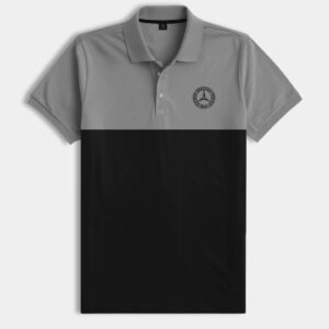 Playera Tipo polo - Mercedes combinada