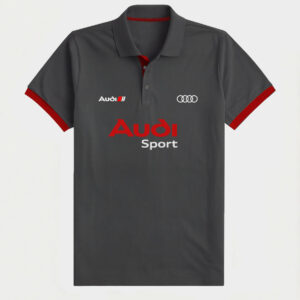 Playera Polo - Audi Sport Gris