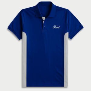 Playera Tipo polo Sport - Ford Azul