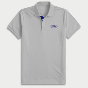 Playera Tipo polo - Ford Blanca